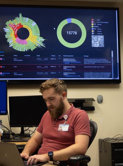 PRTG Enterprise Monitor in use at Dayton Children's Hospital