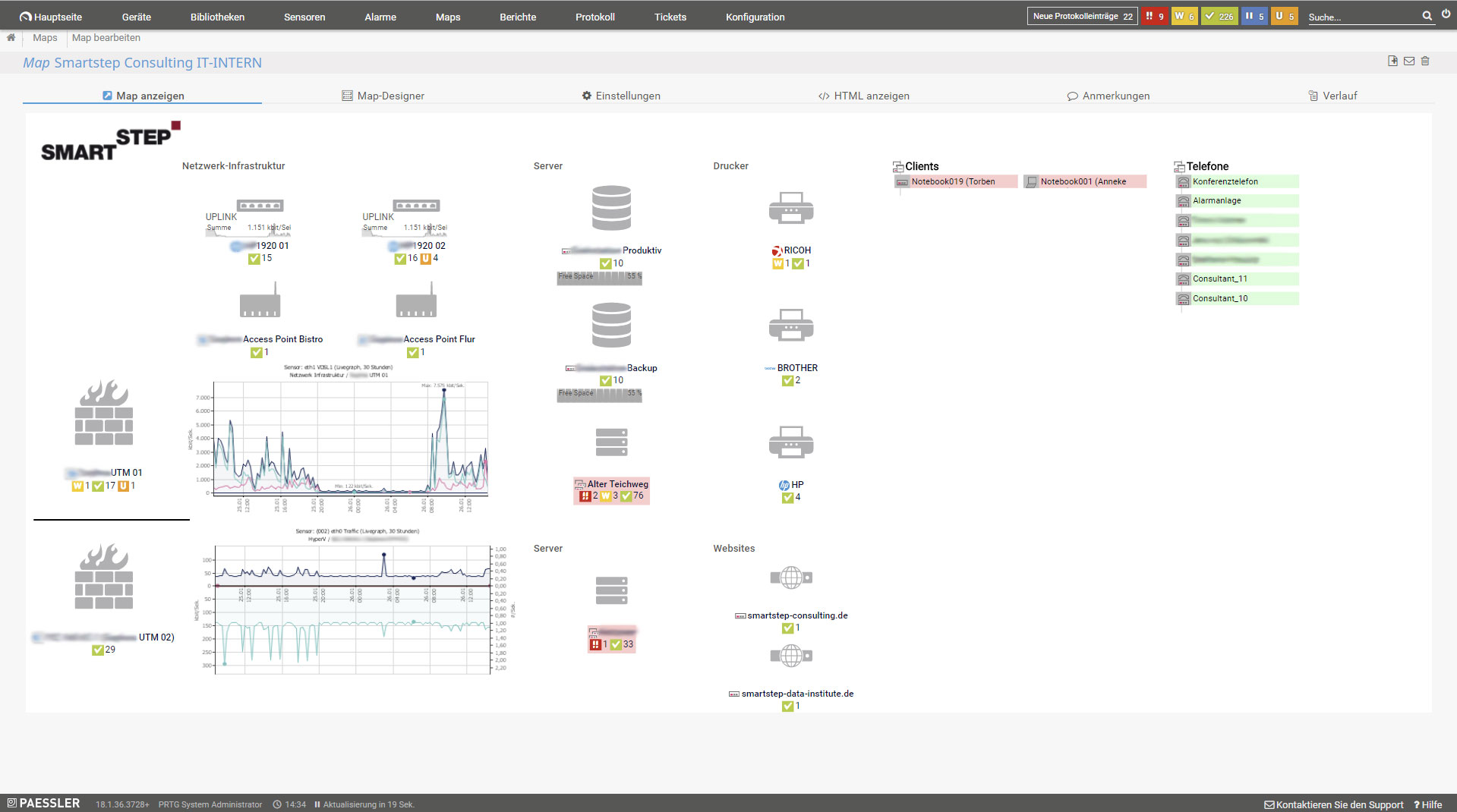 SmartStep IT Dashboard