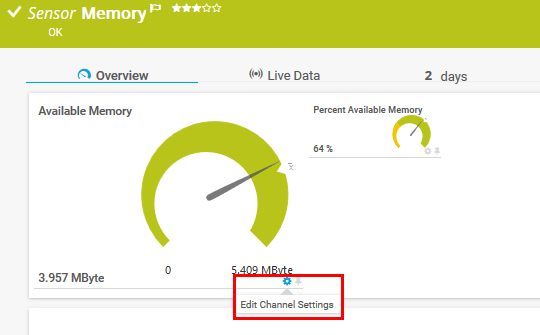 Edit channel settings