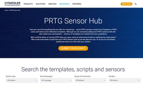 PRTG Sensor Hub
