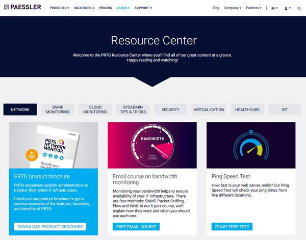 PRTG Resource Center