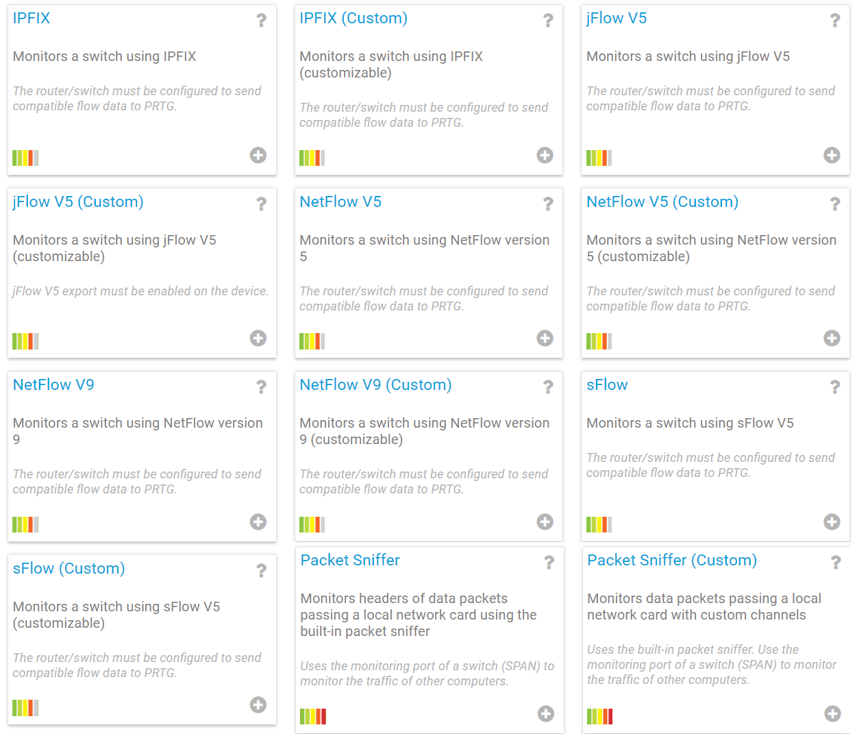 prtg flow monitoring