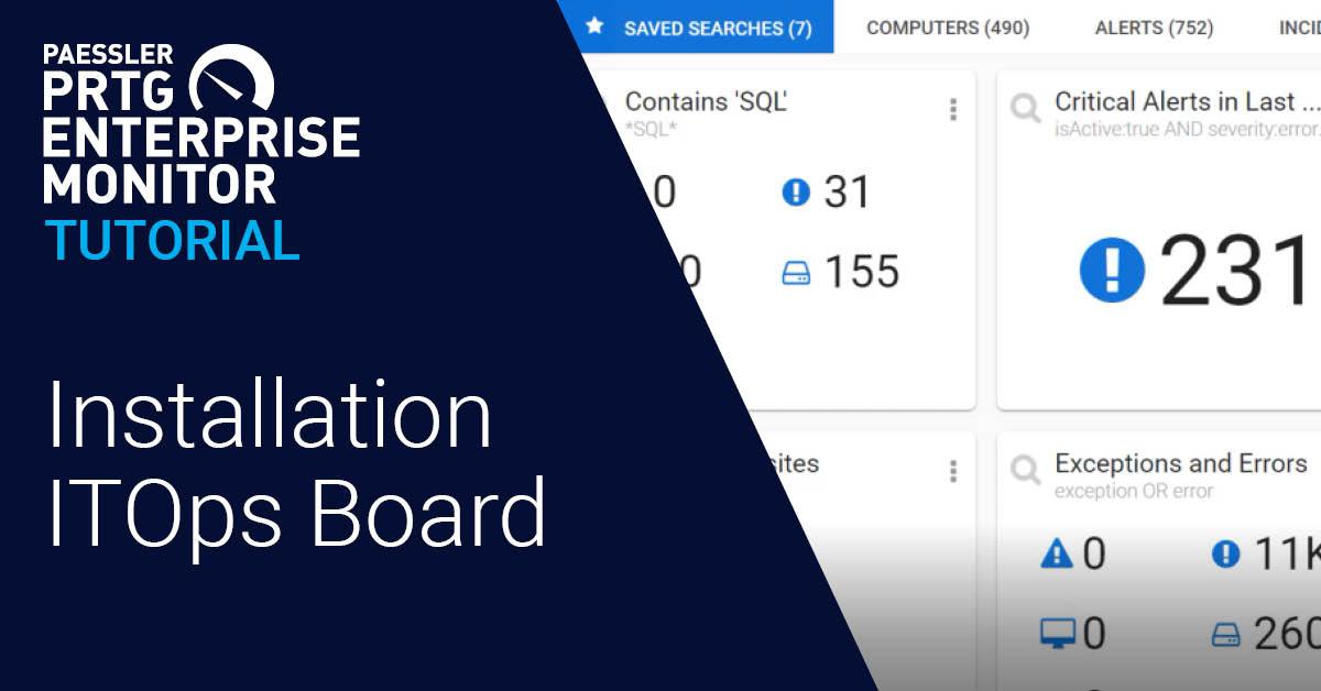 Video: ITOps Board installation (Videos, Industries, ITOps Board, Overview, Setup)