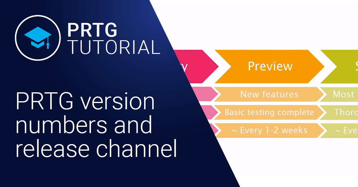 Video: PRTG version numbers and release channels (Videos, Setup)