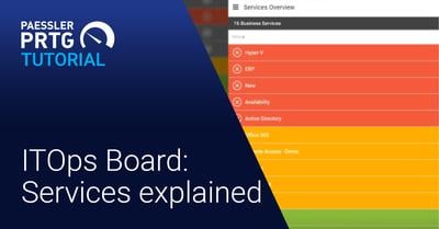 Video: ITOps Board: Services explained (Videos, ITOps Board, PRTG Enterprise Monitor)