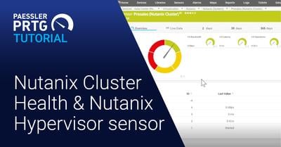 Video: Zwei SNMP Nutanix Sensoren (Videos, Sensors)
